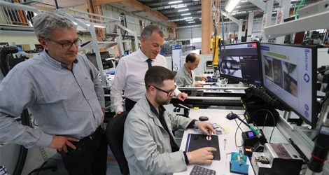 Pilot headsets. Company Factem takes off with Airbus in Bayeux, France